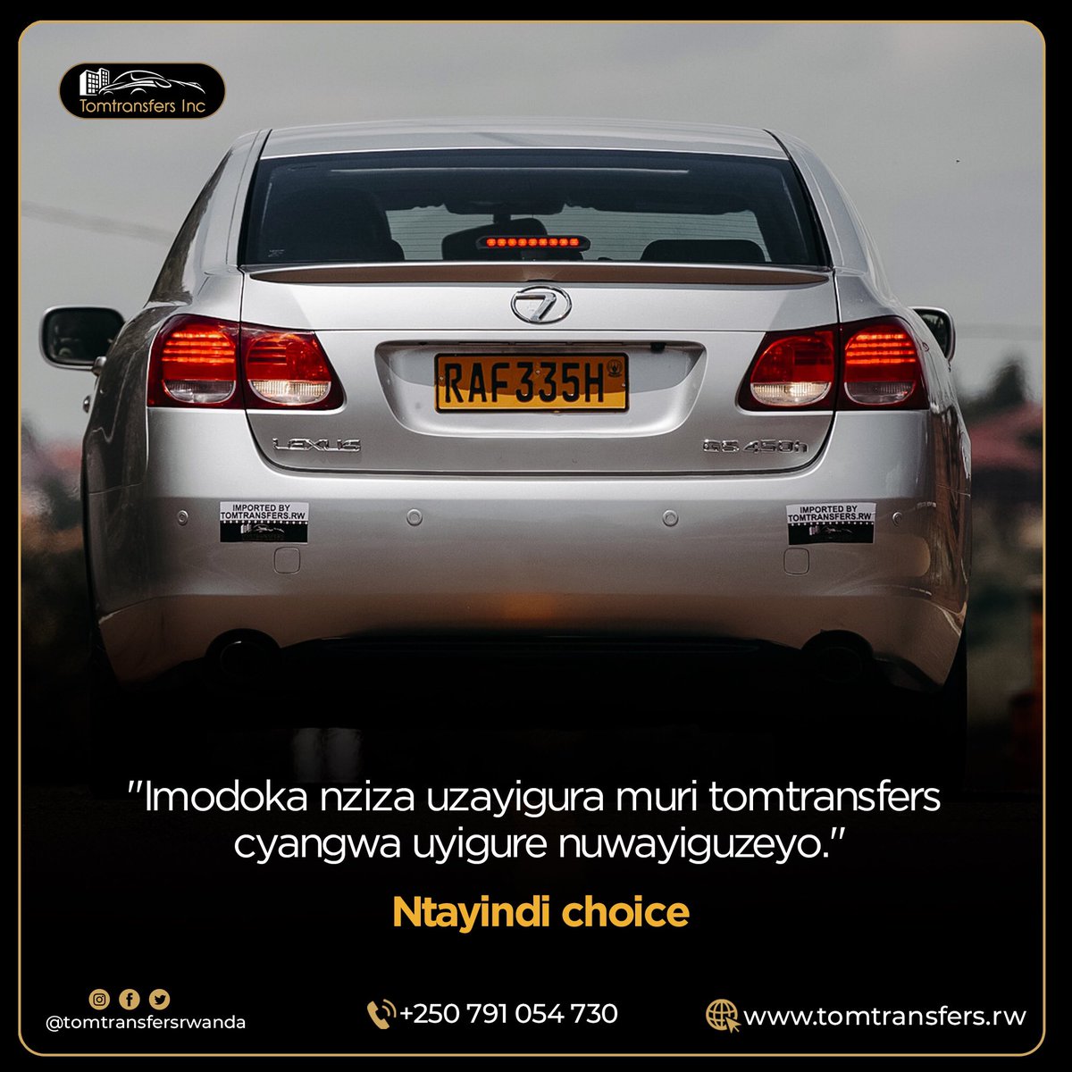 TomtransfersRda's tweet photo. "Imodoka nziza uzayigura muri tomtransfers cg uyigure nuwayiguzeyo."
Ntayindi choice #RwOT https://t.co/F9ZQJQflA6
