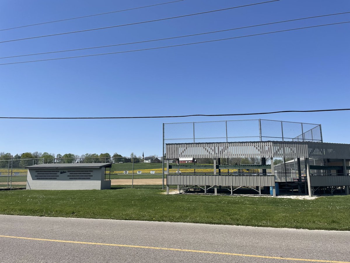A league of their own was shot in my hometown of Evansville, IN @jessica_smetana @katefagan3 Here is one of the fields used for some of the early game scenes in my backyard of St. Phillips IN. Evansville is also home to Donny Baseball @billygil
