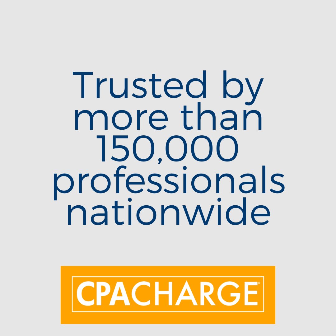 CPACharge's tweet photo. CPACharge: a professional, affordable payment solution made specifically for CPAs.
.
.
.
#cpacharge #accountantlife #cpa #taxseason #taxtwitter https://t.co/ctcqLLs6KY