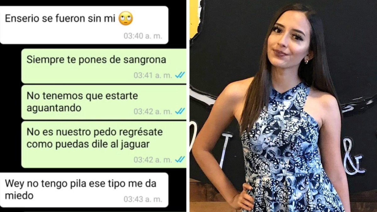 info7mty's tweet photo. Las jóvenes que acompañaron a Debanhi Escobar a una fiesta en una quinta en Escobedo, aclararon que las conversaciones de WhatsApp que circulan en redes sociales son falsas
➡️ https://t.co/PGOEvOwdgu

#INFO7 #Debanhi #amigas #NuevoLeón https://t.co/iPNNxmYnz0