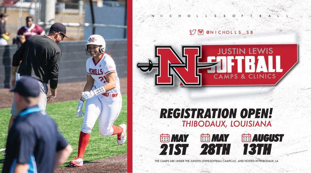 Come kick your Summer off with the Colonels ⚔️

Registration is OPEN!

🔜 justinlewissoftballcamps.com