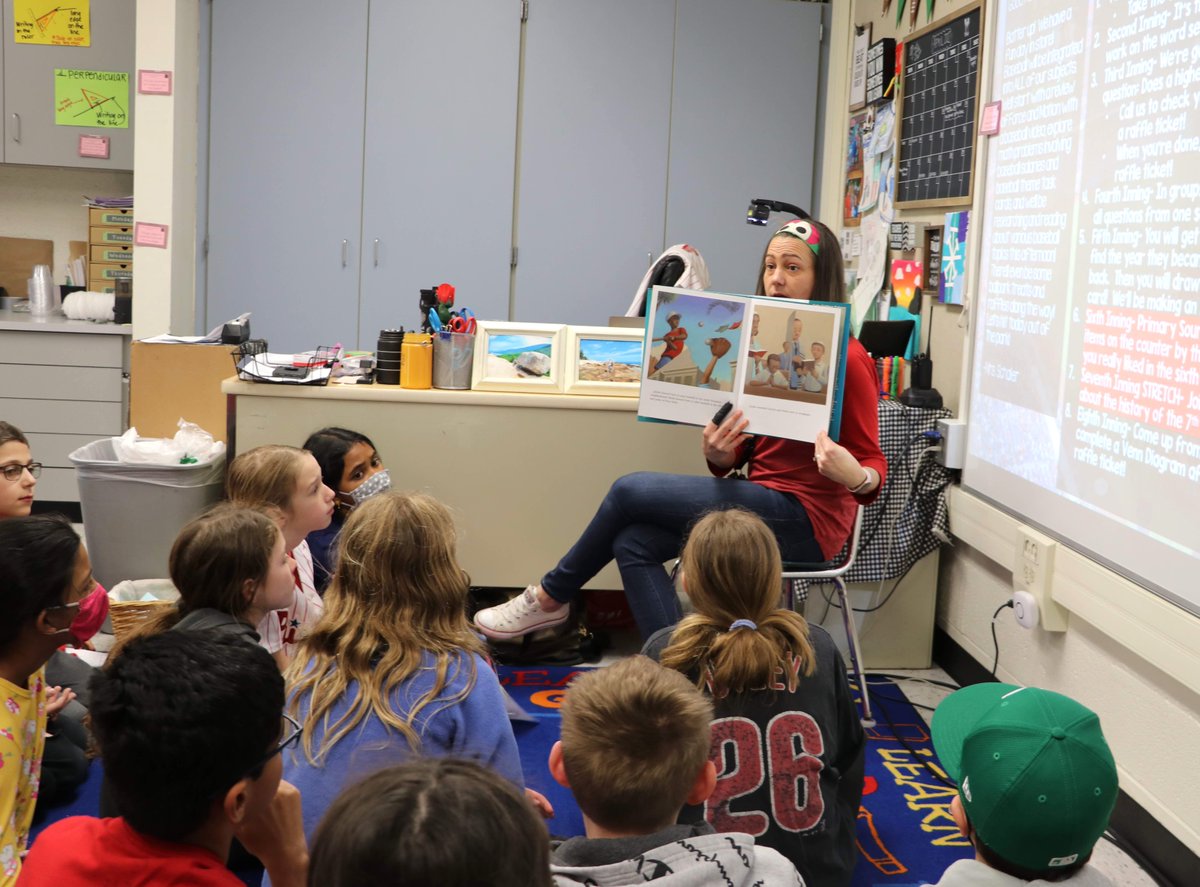 WestChesterASD's tweet photo. No one loves Opening Day & the Phillies quite like Exton's Mrs. Schaller & her class!
They explored history, math, & more with #MLB themed lessons βΎThe students had so much fun while learning - even our Mets fan couldn't deny that it was a great day! #WCASD #WCASDEducates https://t.co/PRHNThpPCW