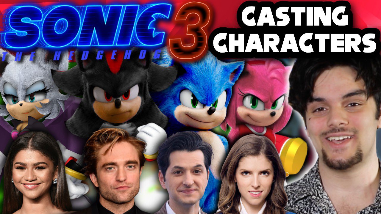 SpeedSuperSonic on Twitter "‘Casting Sonic Movie 3 Characters’ In this