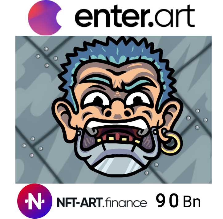 New Drop 🔥
Steel Jaw
@ #EnterArt!

90Bn $NFTArt

Buy NOW! #BSC Chain, low gas! 
🔗enter.art/artist/un_matu…

Buy $NFTArt @ 🥞
🔗bit.ly/3xPVsBr

#nft #nftart #nftcollectors #nftcollection #EnterArmy  #enterAUDIO #EnterShillGang #EnterNFT  #BSC #Binance #DeFi #cartoon