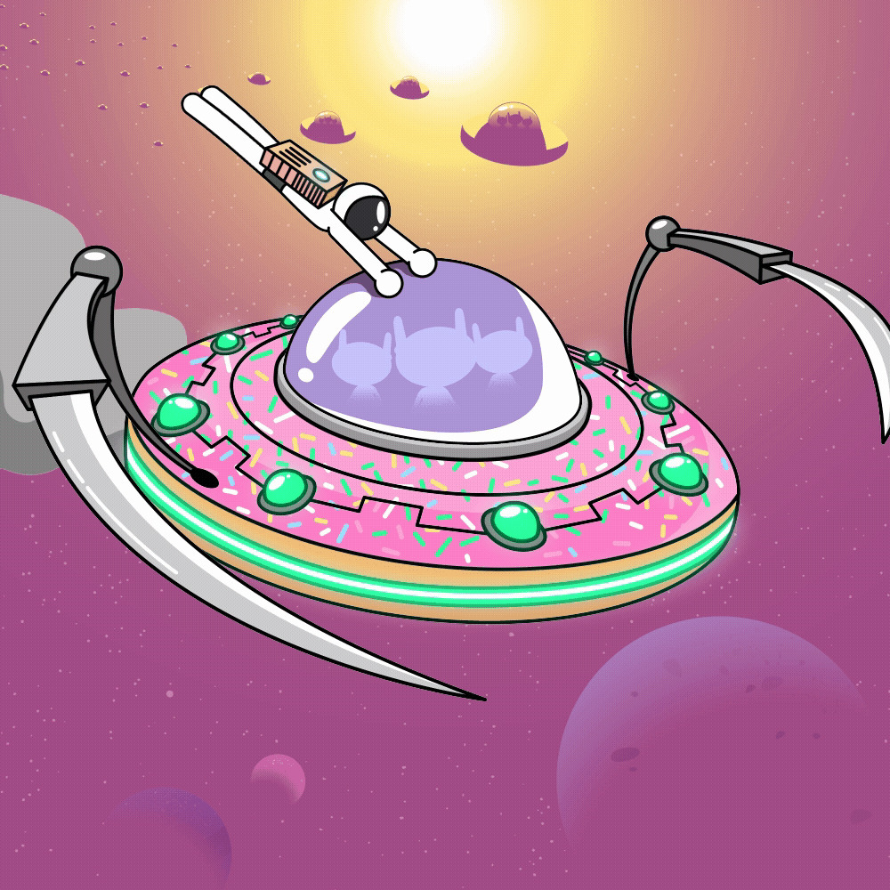 B.A.D Spaceship #437 was purchased for 450 CRO 
app.ebisusbay.com/listing/165871