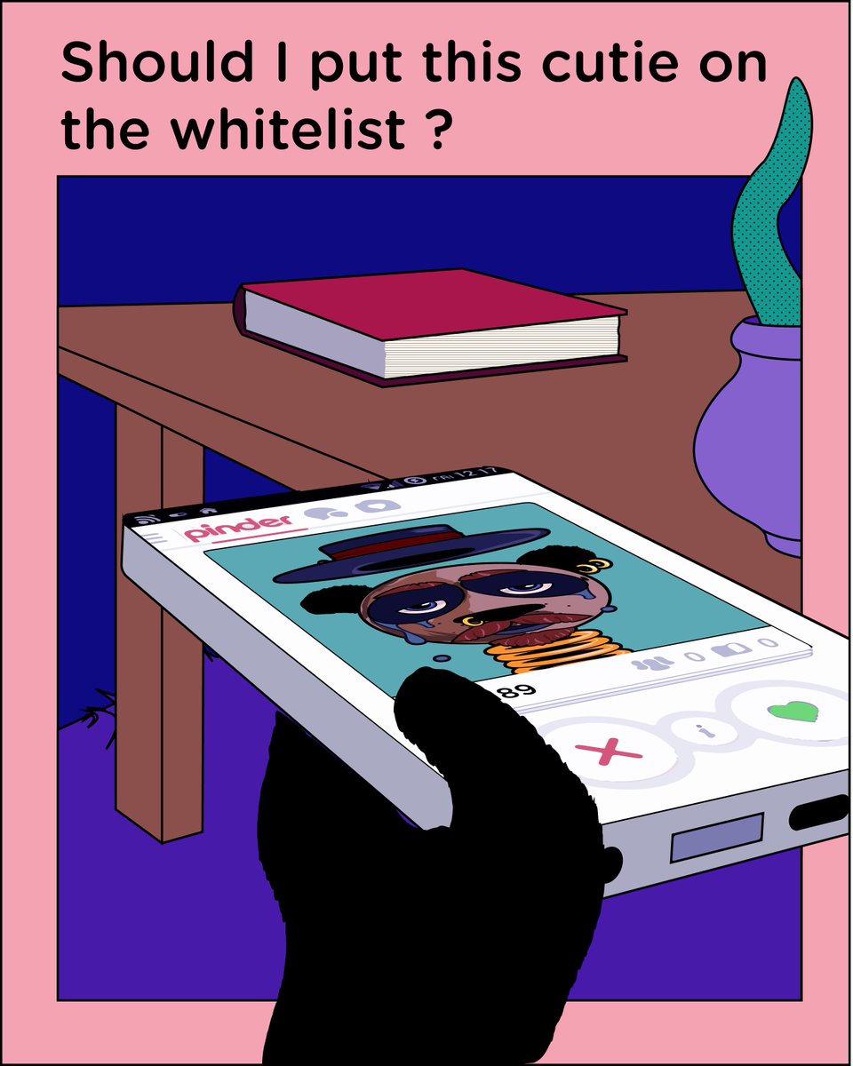 NoGendaPanda's tweet photo. Pinder is so puckin frustrating 😬 
I just can't make up my mind ....
#Whitelist #Pinder #NoGendaPanda #NFT 
#Community #NoBullshit #Tinder https://t.co/f3BLB1iGQY
