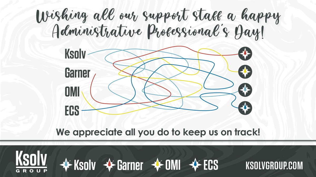 buy_omi's tweet photo. Behind every successful team, there is an efficient Administrative Professional and our team is outstanding! Thank you for all of your hard work, it is appreciated. ~Dean Oscar Barton, Jr. #KSolvGroup #Ksolv #Garner #OMI #ECS #administrativeprofessionals #weappreciateyou https://t.co/v35xslEKVx