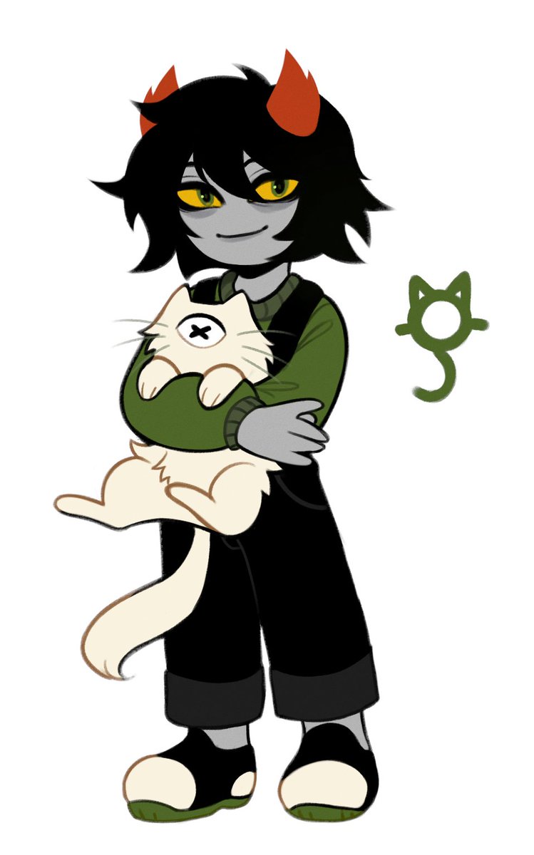 chowithdots's tweet image. Finished custom fantroll commission 💚✨