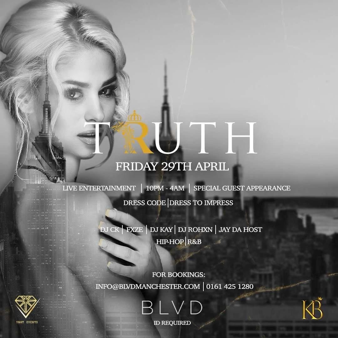 START YOUR BANK HOLIDAY WEEKEND WITH A BANG 

fatsoma.com/e/2iq9fw63/tru…