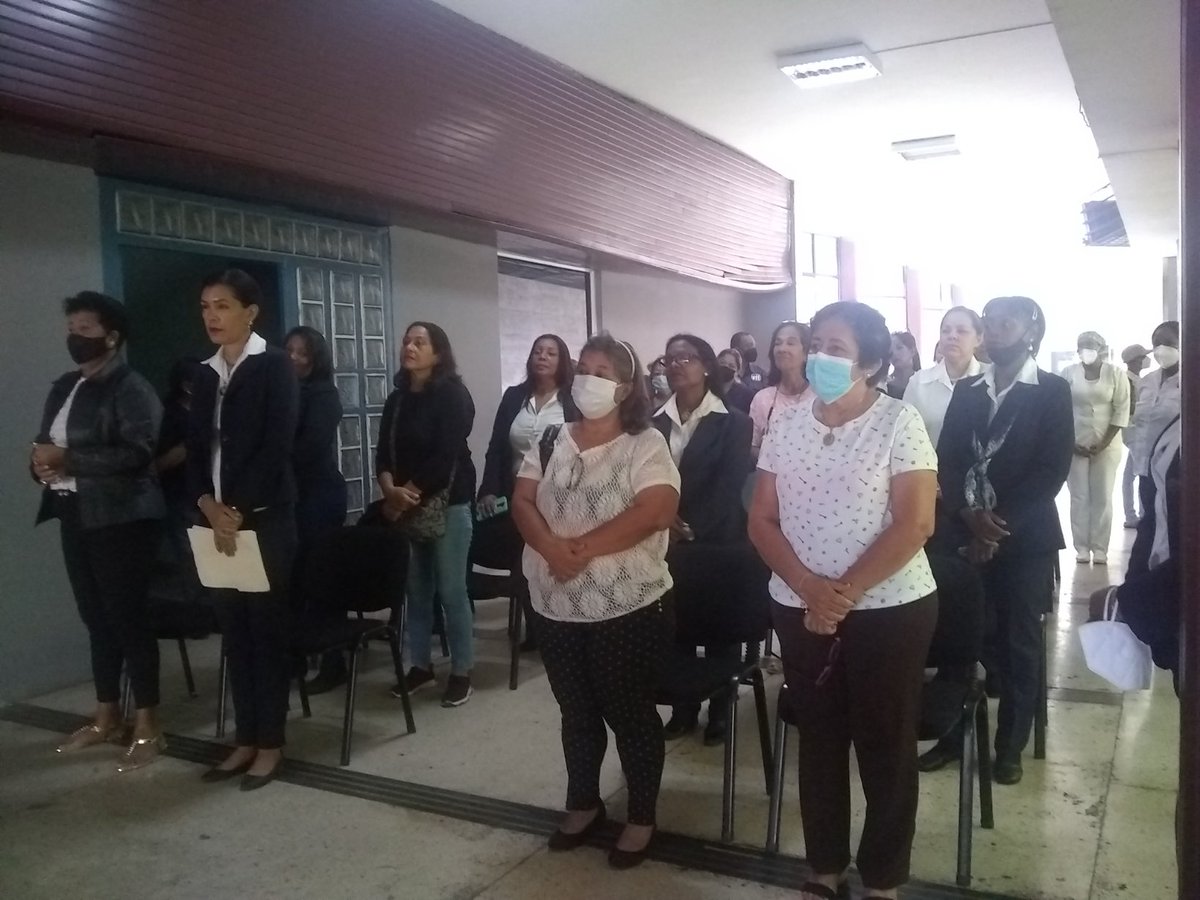 HFMSIVSS's tweet photo. #27ABR | Con mucha alegría nuestras técnicos en registros de estadísticas en salud de nuestro @HFMSIVSS celebraron su día bajo la bendición y ameno compartir. 

@NicolasMaduro @MagaGutierrezV @ivssoficial #juntosporcadalatido https://t.co/v4atssv8HT