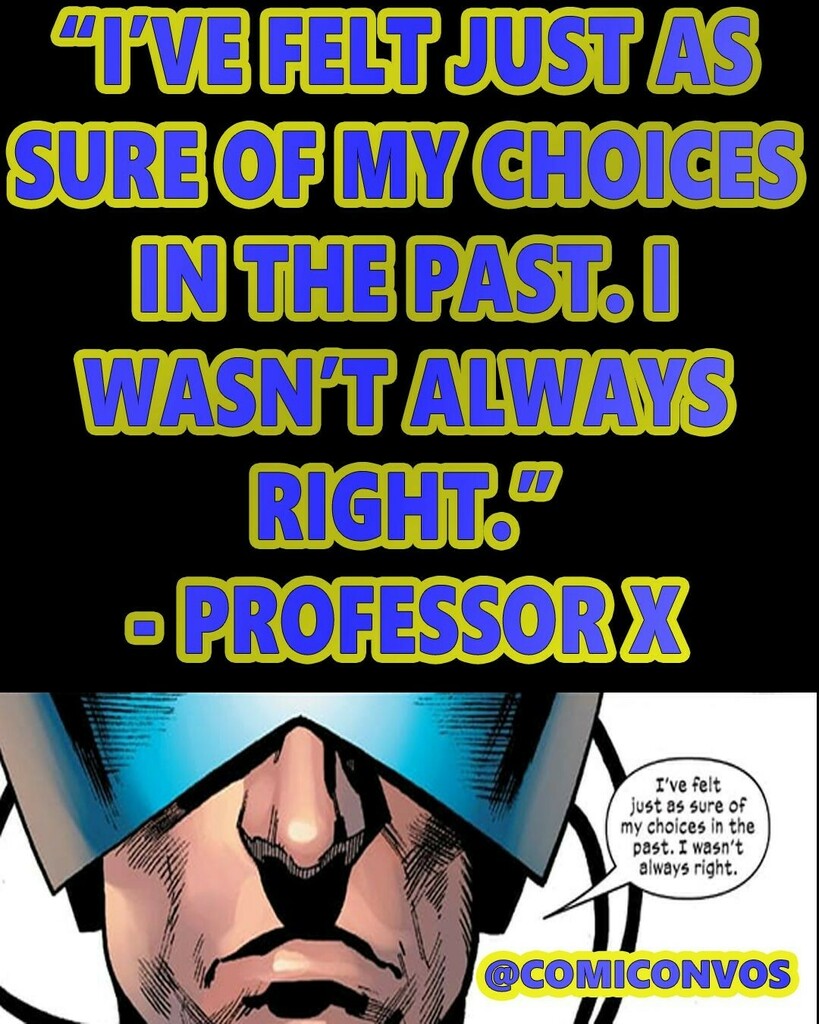 Comicconvos's tweet photo. #marvel #professorx #sure #right #choice #krakoa

#comiconvos #comics #art #comic #comicbooks #drawing #illustration #anime #comicbook #comicart #manga #sketch #comiccon #artist #cartoon #draw #igcomics #memes #quotes #facts
You can get exclusive/early a… https://t.co/ulpwBhOEQz https://t.co/Le1Ue5Rzre