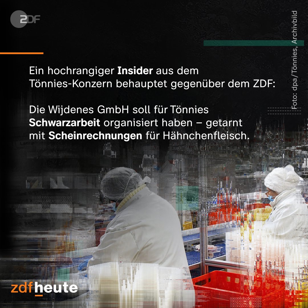 ZDF's tweet photo. Der Chef Clemens Tönnies gibt gern den volksnahen Unternehmer. Doch geht in seinem Konzern wirklich alles mit rechten Dingen zu? Uns wurden neue belastende Unterlagen zugespielt. 

Wir folgen den Spuren im System Tönnies. #DieSpur https://t.co/rrvDcDaSRn