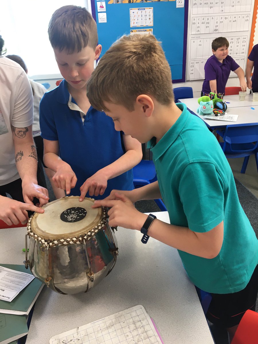 MissTyson12's tweet photo. Y4 have been finding out how sounds are made. @AlthorpeKeadby https://t.co/prMmOdgjr0