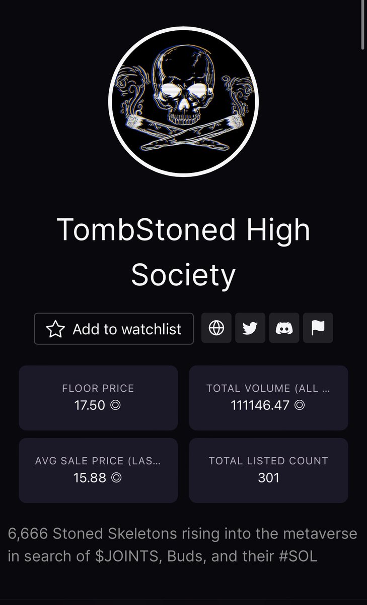 JoylinasFanboy's tweet photo. Listing are dropping quickly - floor price has gone up 2 SOL in the last 3 hours, @TombStonedHS something is happening…. You may want to head to the graveyard….. moon soon, Tombstone is about to rise seriously. #TombStonedTakeover https://t.co/LO3oTe8STV