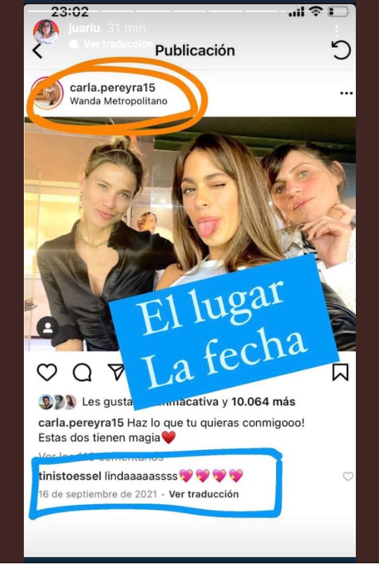 pauiqo's tweet photo. Rodrigo de Paul invitó a Camila Homs y a Tini Stoessel a la misma cancha jasjjajsd que hdp https://t.co/5riDN2baXg