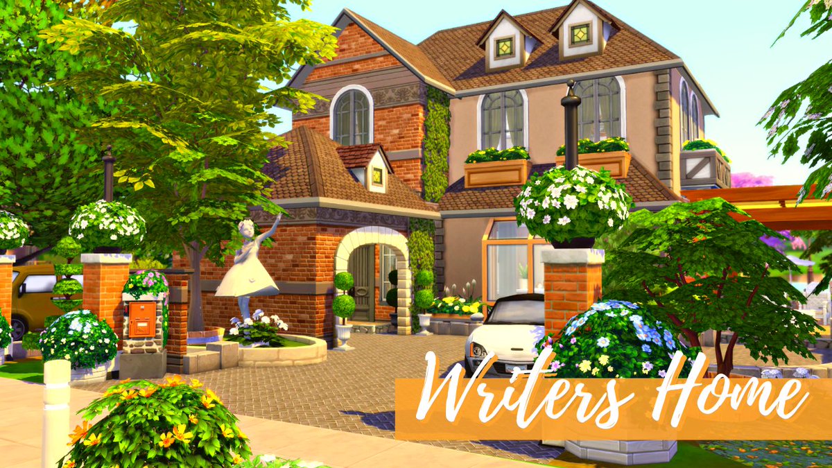 simiegreemie's tweet photo. Finally back with another video!
WRITERS HOME ✍️
2 bedrooms, 2 bathrooms

---> https://t.co/f6fSuQkS1U
Gallery ID: simiegreemie

#TheSims4 #ShowUsYourBuilds https://t.co/Mtph27S2Dg