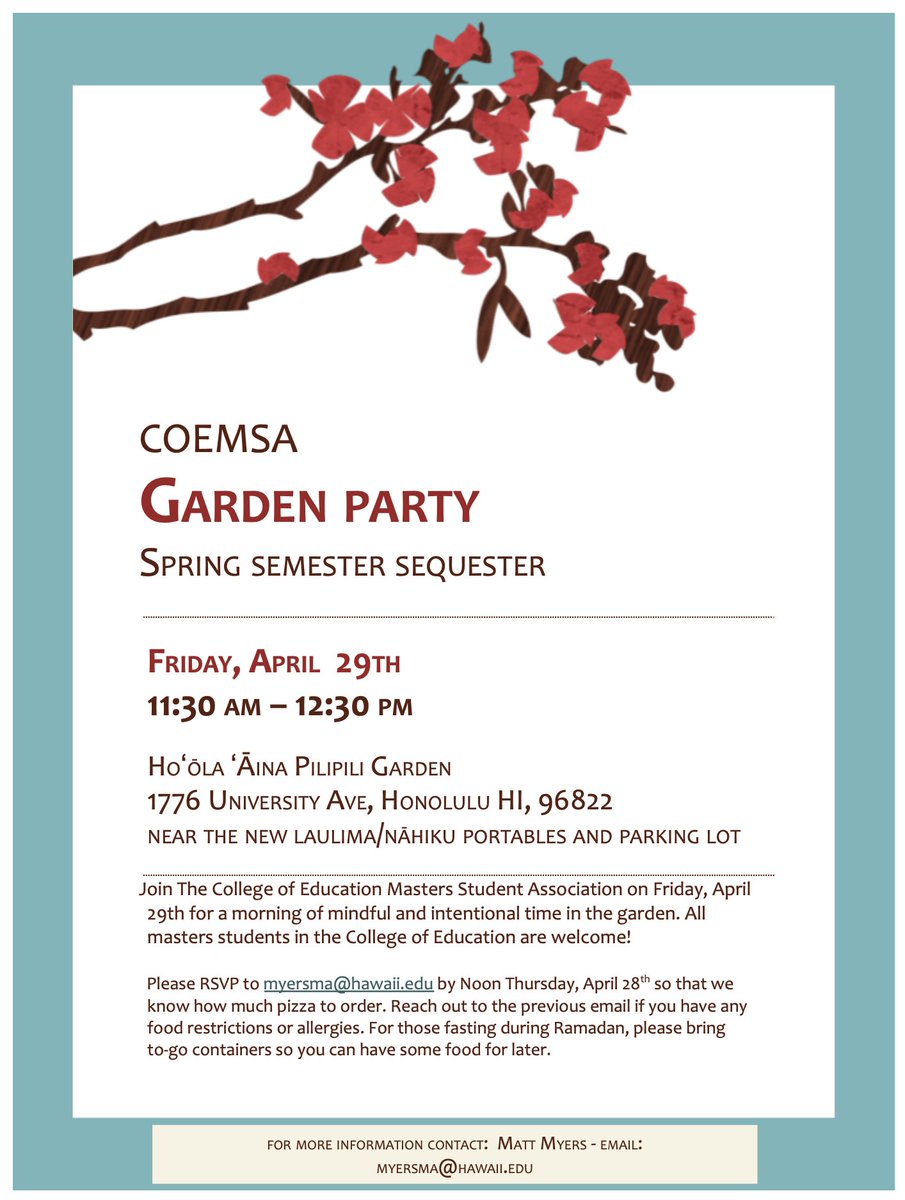 Educational Foundations University of Hawaii tweet media