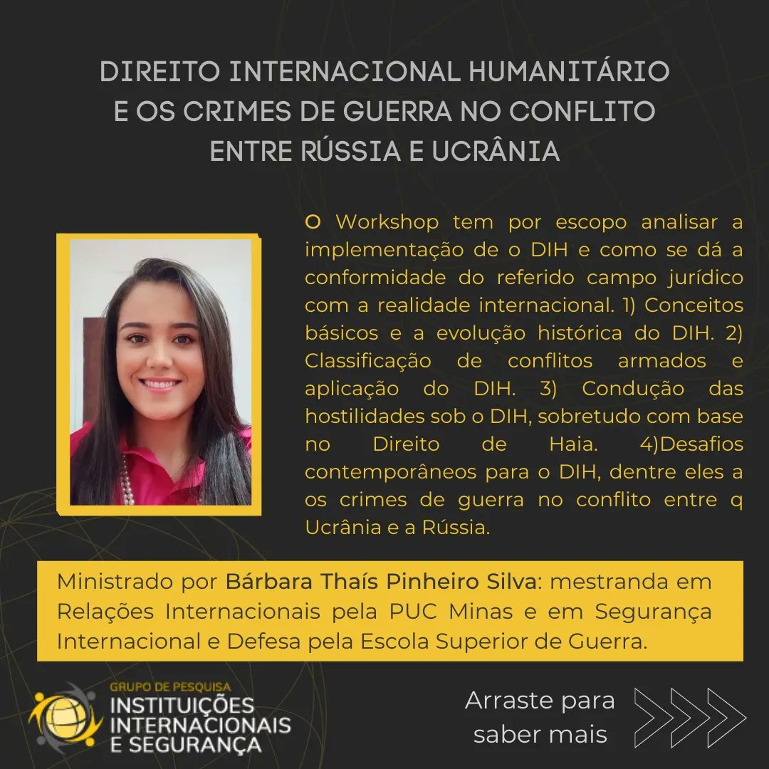 grupopiis's tweet photo. 📢 TEREMOS WORKSHOPS 📢 
Na próxima quarta-feira (04/05), entre 18hrs e 19:30hrs, o GPIIS irá realizar sua primeira Rodada de Workshops. O evento será online!
Os membros do grupo já receberam comunicado por e-mail e podem se inscrever no link que foi enviado. 🧶 https://t.co/oVGzIkY0DU