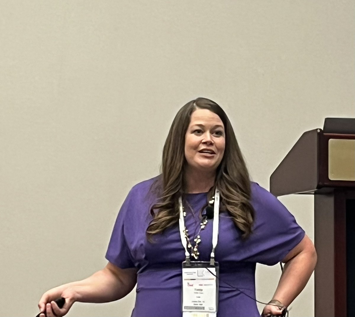 So excited to hear @YvetteEvans talk about Bringing Humanity to Our Insanity at #TAAOne