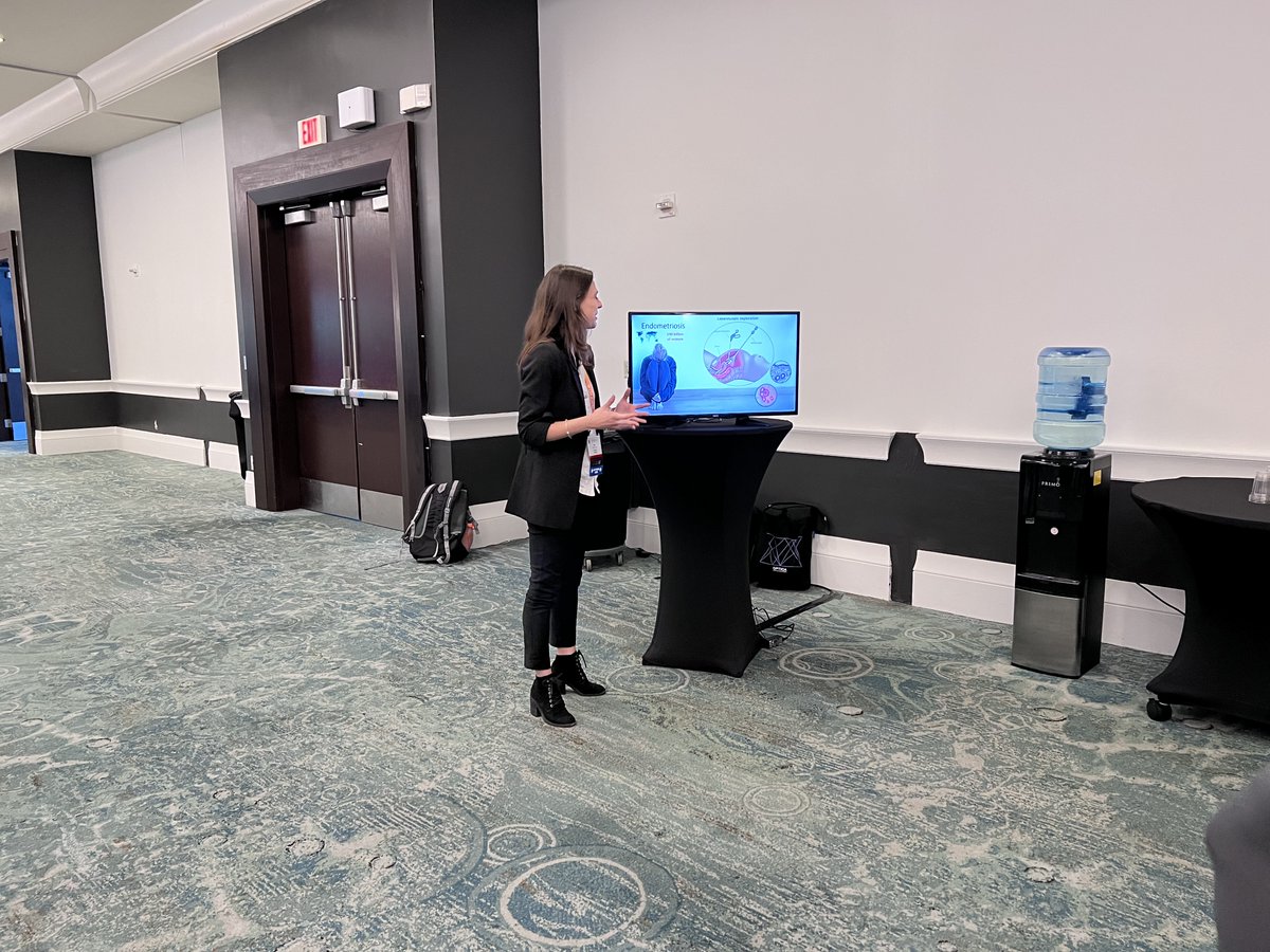 Congratulations Maria Pilar Urizar, winner of the Innovation Challenge at #OpticaBiophotonics22 with her presentation, “Smart Probe for Guided Laparoscopic Biopsy to Improve Endometriosis Diagnosis”!