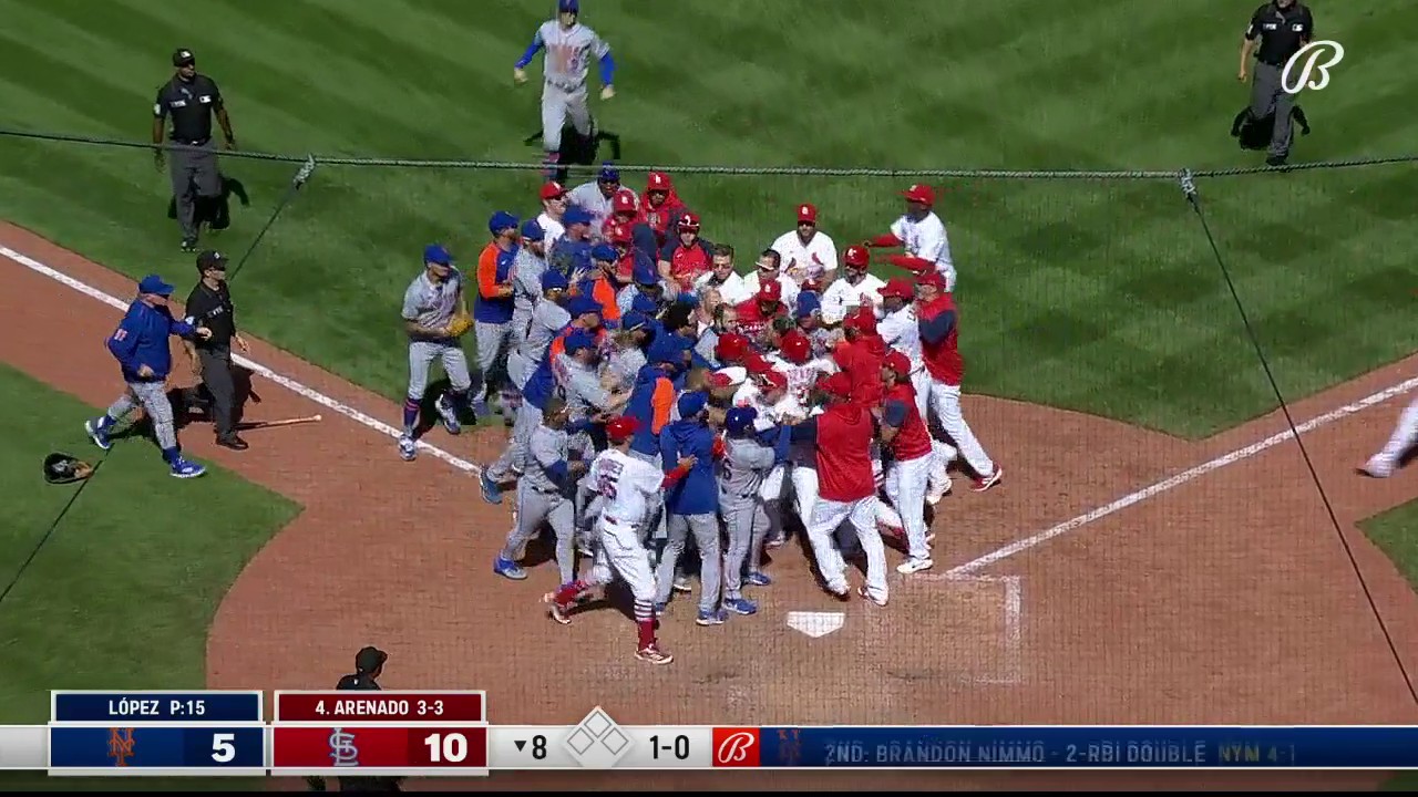 FOX Sports MLB on Twitter "Benches have cleared between the Mets and