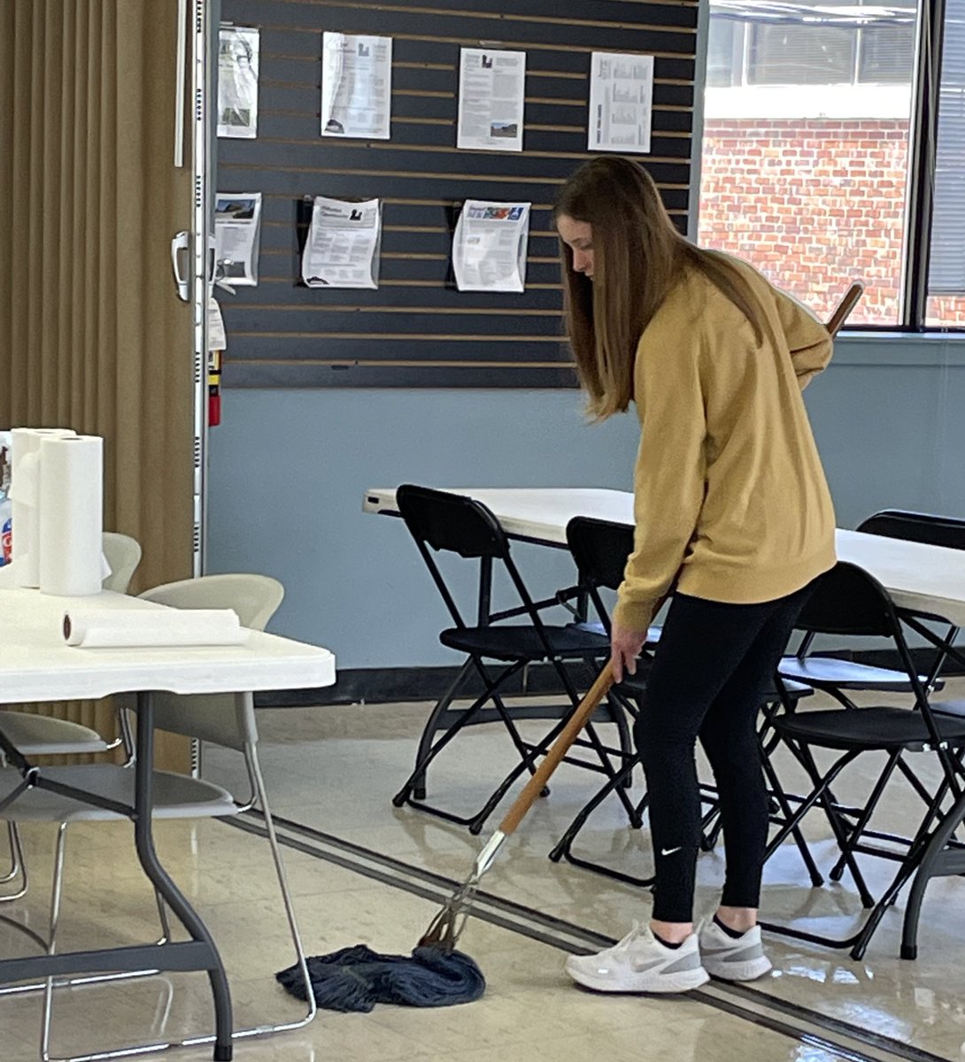 We had a great time <a href="/avenueoflifekc/">Avenue of Life</a> today helping organize freezers and prepare the dining area to serve a meal to 200+ folks this evening. Thanks for having us and teaching us more about the work you do in our community to help the homeless!