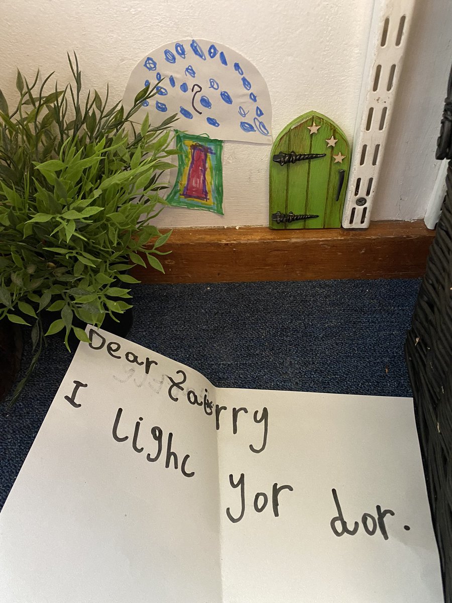 Whitchurch1's tweet photo. Willow class have had a visitor who seems to have made their home in the reading corner. They have been writing letters to their guest, and it appears they maybe lucky enough to get replies tomorrow. #wpseyfs #wpsliteracy #wpsfoundation https://t.co/quAb4hn8WK