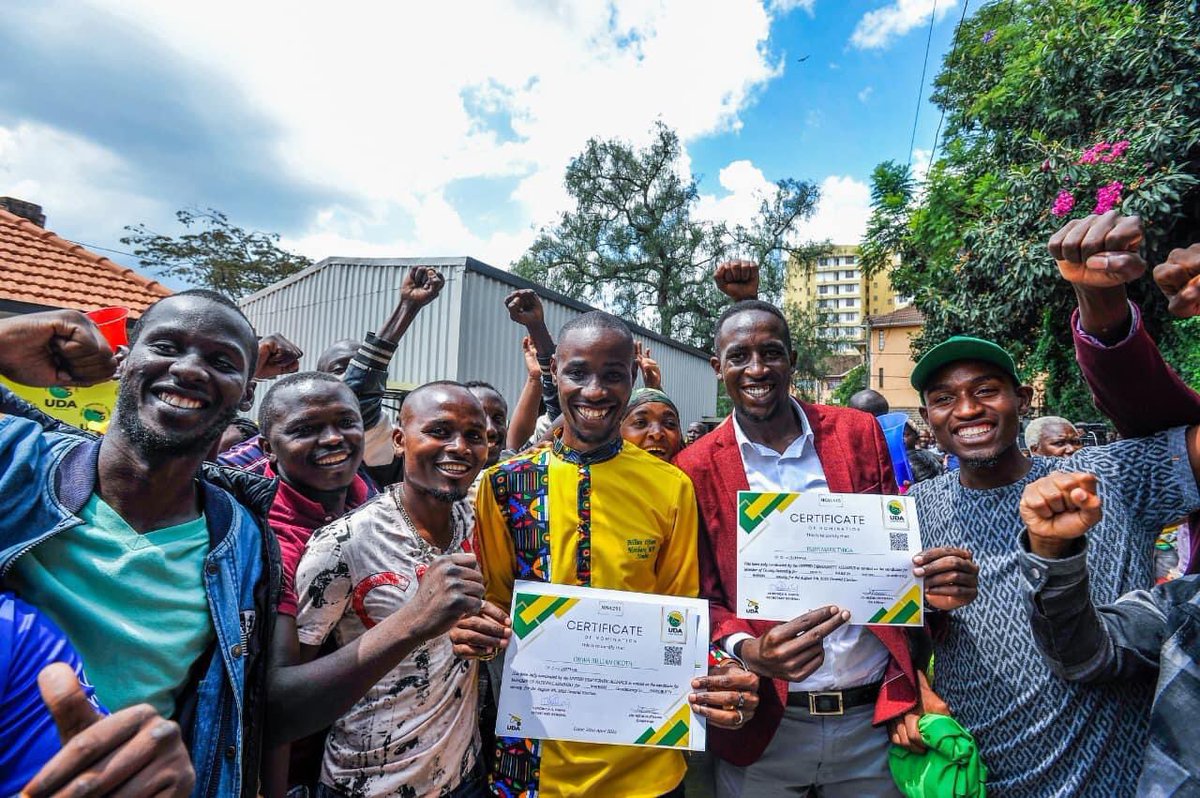 BillianOjiwa's tweet photo. I was cleared to be the @UDAPartyOficial Mathare MP candidate. This is where the Majority of hustlers are and I believe together my Governor @SakajaJohnson and President @WilliamsRuto we will sort sort this out. For the people,by the people #MathareFresh https://t.co/XCFEnKSQxD