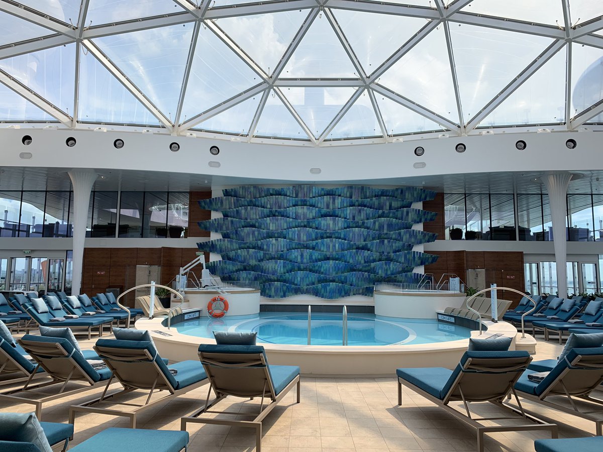 TCsarahbolton's tweet photo. The outdoor main pool deck on @CelebrityUK #CelebrityBeyond #JourneyWonderFULL #celebritylovesagents #CruiseExpert #CLIAMaster #CruiseAgent #BugNaked #CaptainKate https://t.co/kVsH1liZBs