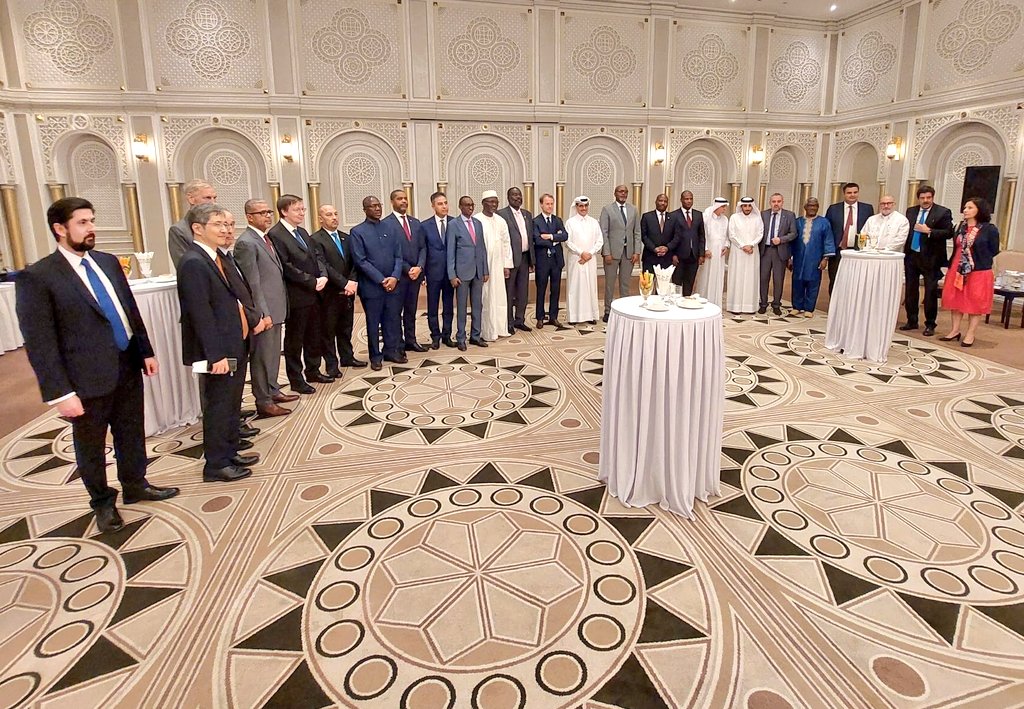 Ambassadeur de France au Qatar on Twitter "Très heureux de partager ce