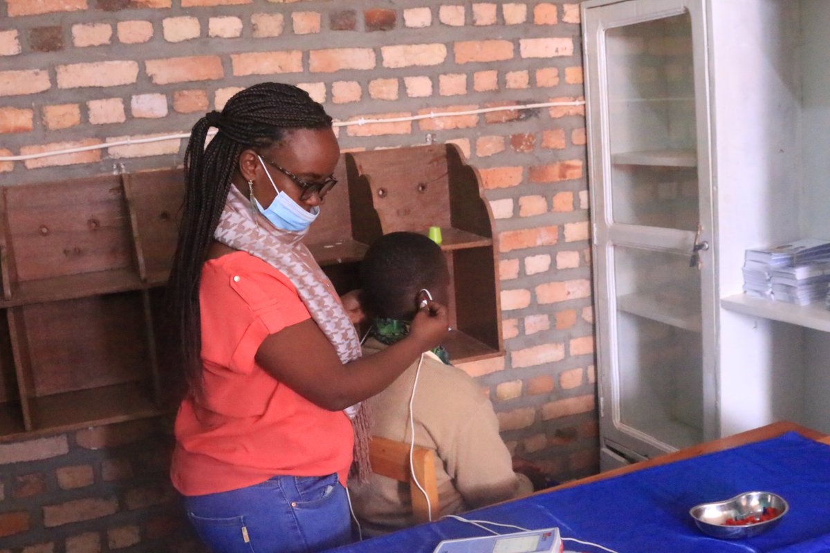 uphls's tweet photo. Today we concluded the campaign of hearing aids in @HuyeDistrict. 234 children have been assessed by ENT Surgeon &amp; 111 Children have been given hearing aids. This activity was done in parnership with @RBCRwanda ,@ncpdrwanda , @StarkeyAfrica under support of @unicefrw and @noradno https://t.co/j2C0palQDF