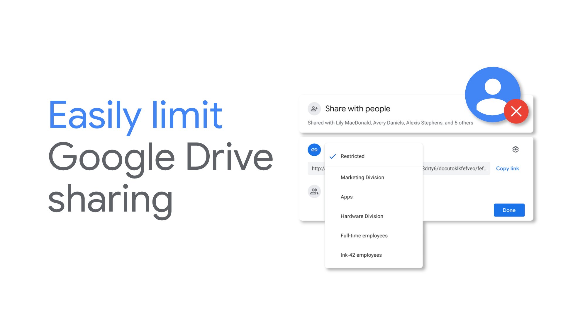 Google Drive on Twitter "Need to limit a shared GoogleDrive? Learn