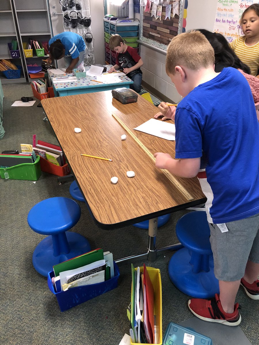 epple_d's tweet photo. Cotton ball shot put, straw javelin throw, and paper plate discus where just a few of the competitions in the 2022 Measurement Olympics! https://t.co/PCUbTvZ508