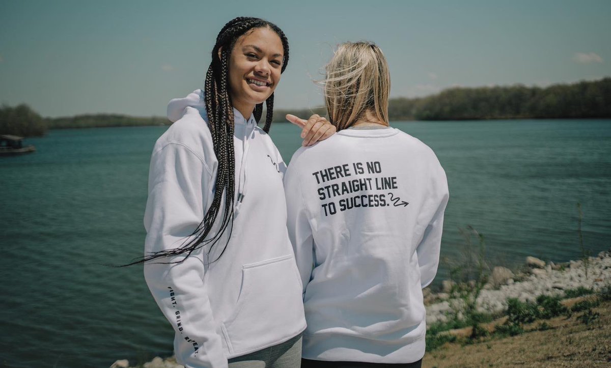 Announcing the signing of 2 more athletes to represent @CantSeeApparel! Say hello to @JerseyWolf4 and @saylorpoff . Hoodie and sweatshirt drop coming next week! 🏀 🐗