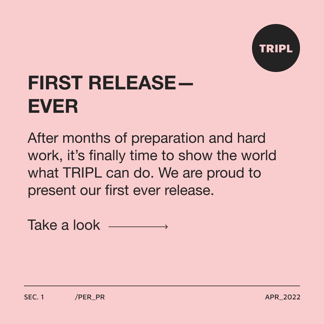 TriplStudio's tweet photo. Hey! We just launched our first project - EVER 🚀 Take a look at https://t.co/CFccaBvS8F https://t.co/q65DMToBes