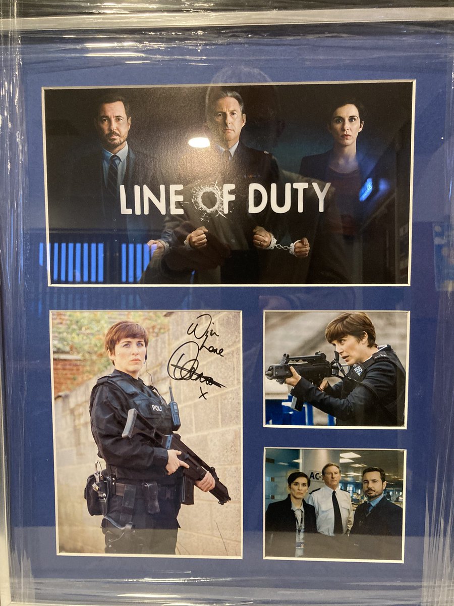 paulredington's tweet photo. Latest addition to our auction on Sunday May 1st for Aid to Ukraine @GreyfriarsNottm #LineofDuty https://t.co/3QsHzlP5xN