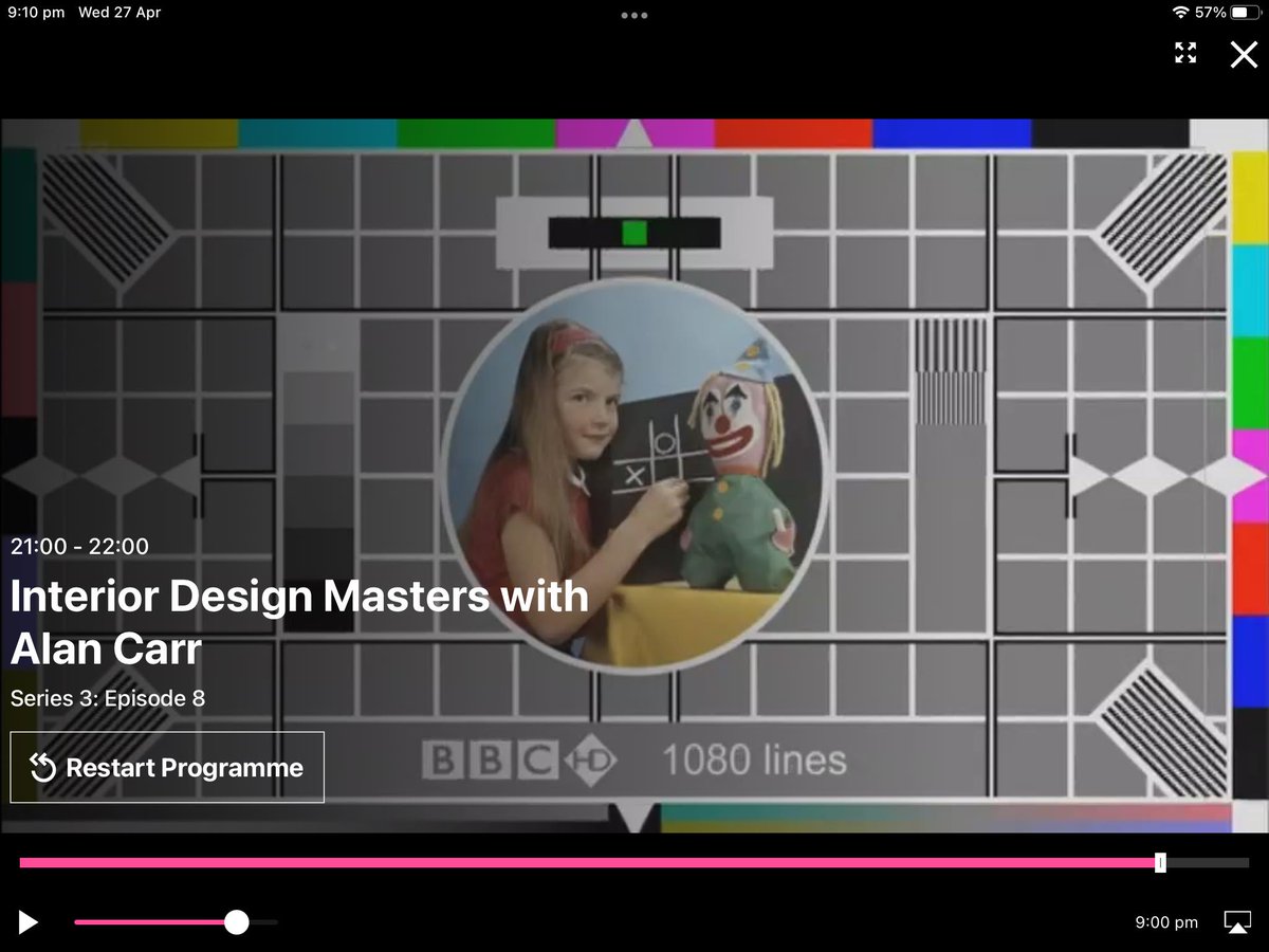 Al_Hine's tweet image. Great to see TC-HD on primetime @BBCOne tonight! #Bubbles #Carole #TestCard #BBC100