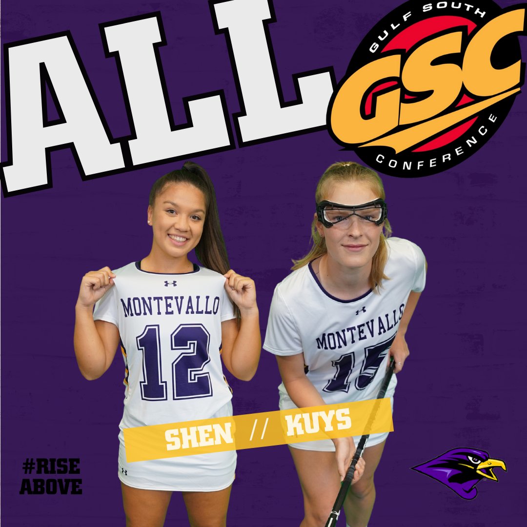 MontevalloWLax's tweet image. Congratulations to Senior Anja Kuys and Junior Ashley Shen on making the GSC All Conference Team!

#gofalcons #riseabove #fireup