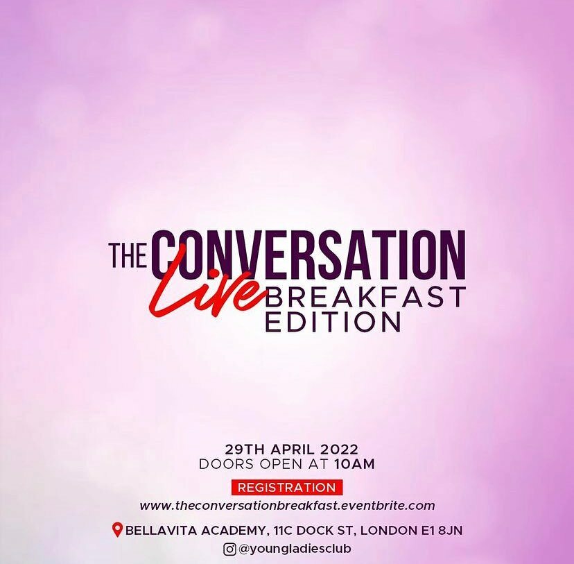 THIS Friday @youngladiesclub it’s going to be an amazing event

The live event will help young women develop themselves and gain more knowledge in the following areas;

- Understanding Healthy vs Unhealthy relationships - Toxic relationships and RED FLAG… instagr.am/p/Cc3g-IVIVs1/