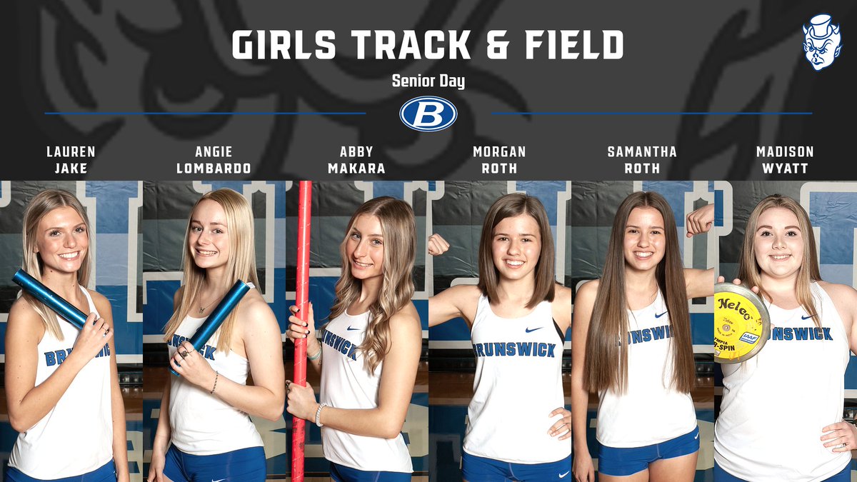 Congratulations to our Girls Track &amp; Field Seniors who celebrated Senior Day this afternoon during their meet vs. Euclid #GoBigBlue