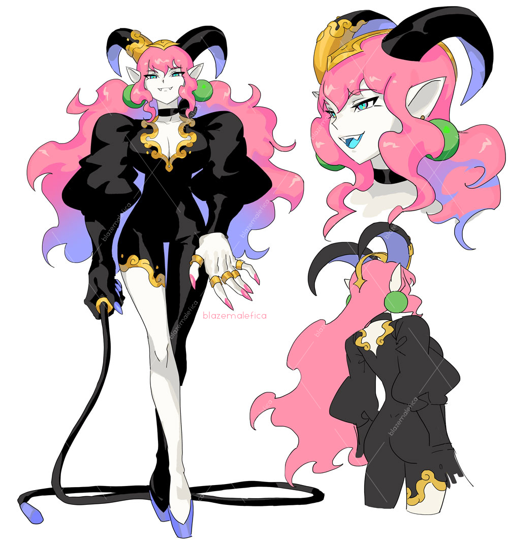 blazemalefica's tweet image. Mistress of Pain 👀✨
