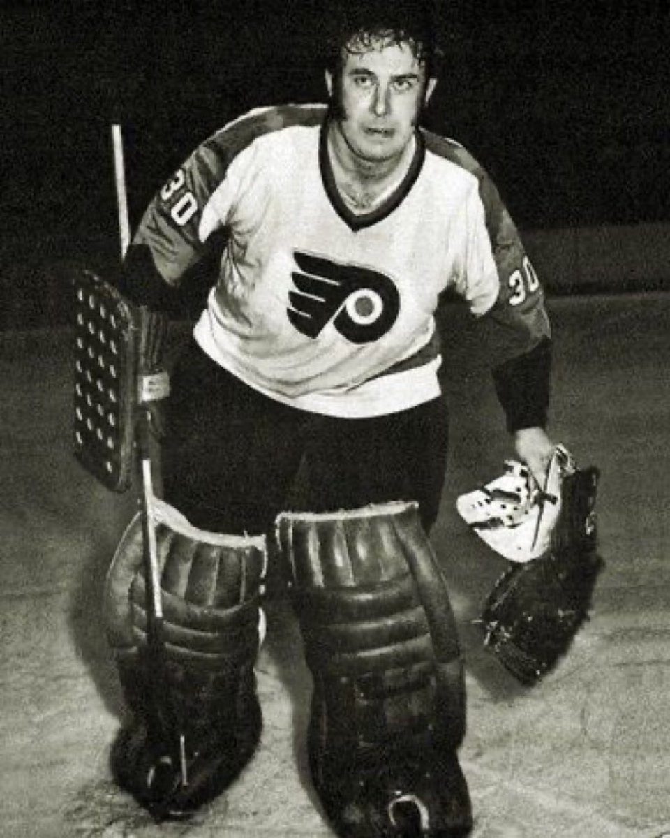 In 1972, Flyers goalie Bruce Gamble had a fucking heart attack in the first period, shrugged that shit off, stayed in net, and beat the Canucks 3-1. Proving once again there is ordinary tough and then there is hockey tough.