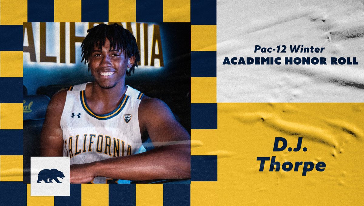 CalMBBall's tweet photo. 👏 Pac-12 Winter Academic Honor Roll 👏

The Bears' 4️⃣ honorees are tied for the second most among all #Pac12Hoops men's teams.

@logan_alters 
@Makale_10 
@larsthiemannn 
@djthorpe13 https://t.co/ylDb9guVv4