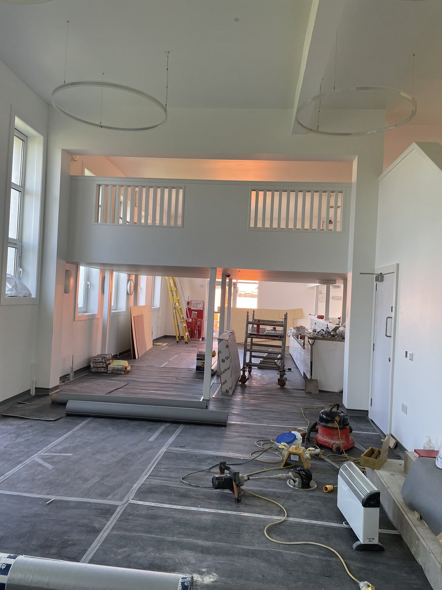 Had a great site visit to the new <a href="/nurserydennyps/">dennypsnursery</a> today with <a href="/CareInspect/">Care Inspectorate</a> was so excited and in awe of this amazing space I only took 1 photo!  It’s slightly delayed but will defo be worth the wait! Might be my new fav! @HaddenConstruct #inspiringspaces