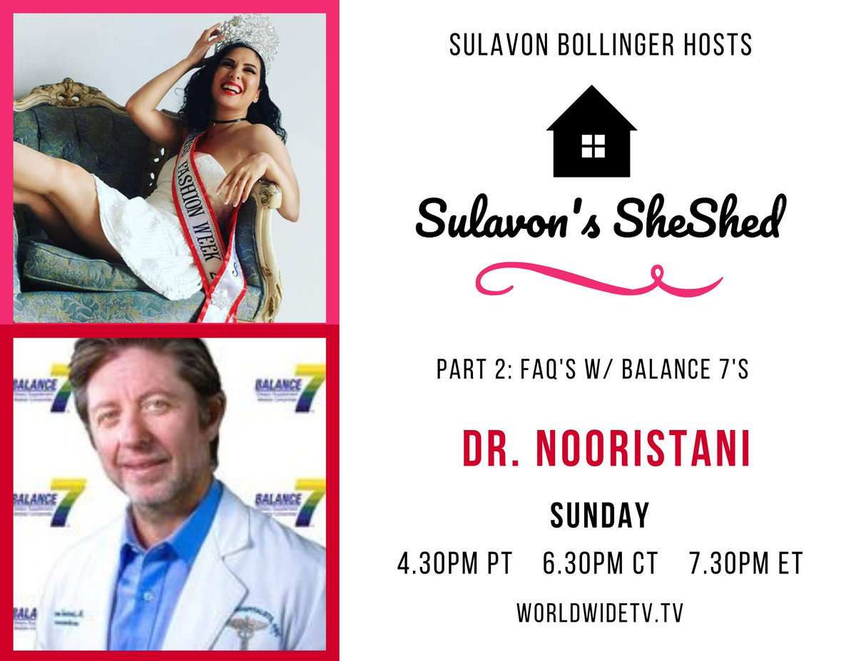 TSheshed's tweet photo. Watch #DrNooristani on SUNDAY; MAY 01, 2022 on https://t.co/5jvqZGUyAY 

@WWTV_Network @Womenontv  @ConnectYouToday @jonshar @Jeff2491 

#wwtvn #wotv #ict #sheshed #balance7 https://t.co/jc9RK8lfpj