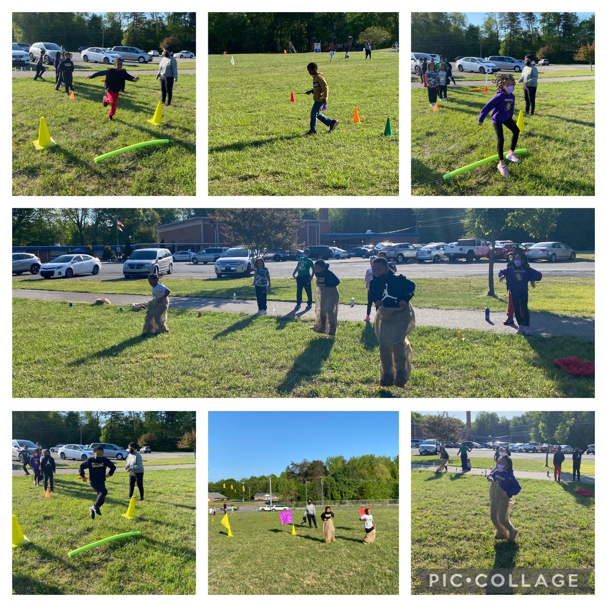 BPratts_Class's tweet photo. We had a blast at Field Day today ! Thanks @MrSomersPE for all your hard work !! @UNCGMSPS https://t.co/qucPfNNX1H