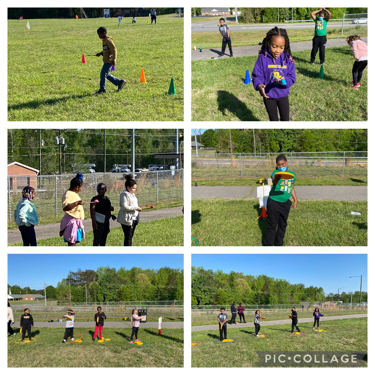 BPratts_Class's tweet photo. We had a blast at Field Day today ! Thanks @MrSomersPE for all your hard work !! @UNCGMSPS https://t.co/qucPfNNX1H