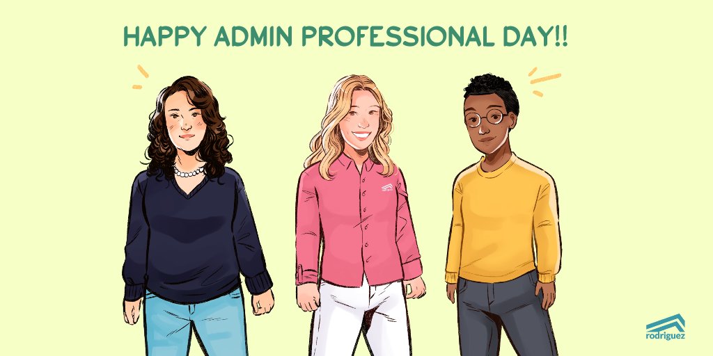 Happy Administrative Professionals Day! We truly appreciate all that you do! 🎊😄 #administrative #adminprofessionalday