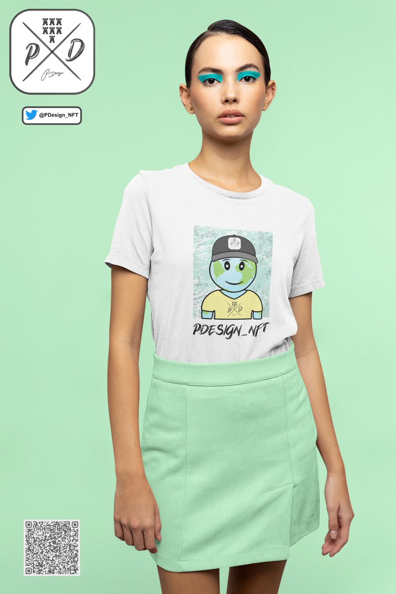 PDesign_NFT's tweet photo. To celebrate my very first NFT I created a related fashion design. Which is now available on different Amazon platforms. When I launch my PFP project this year I will do the same and launch related fashion products parallel to the NFT-Project launch. 😊 https://t.co/n4MXx5tS0e