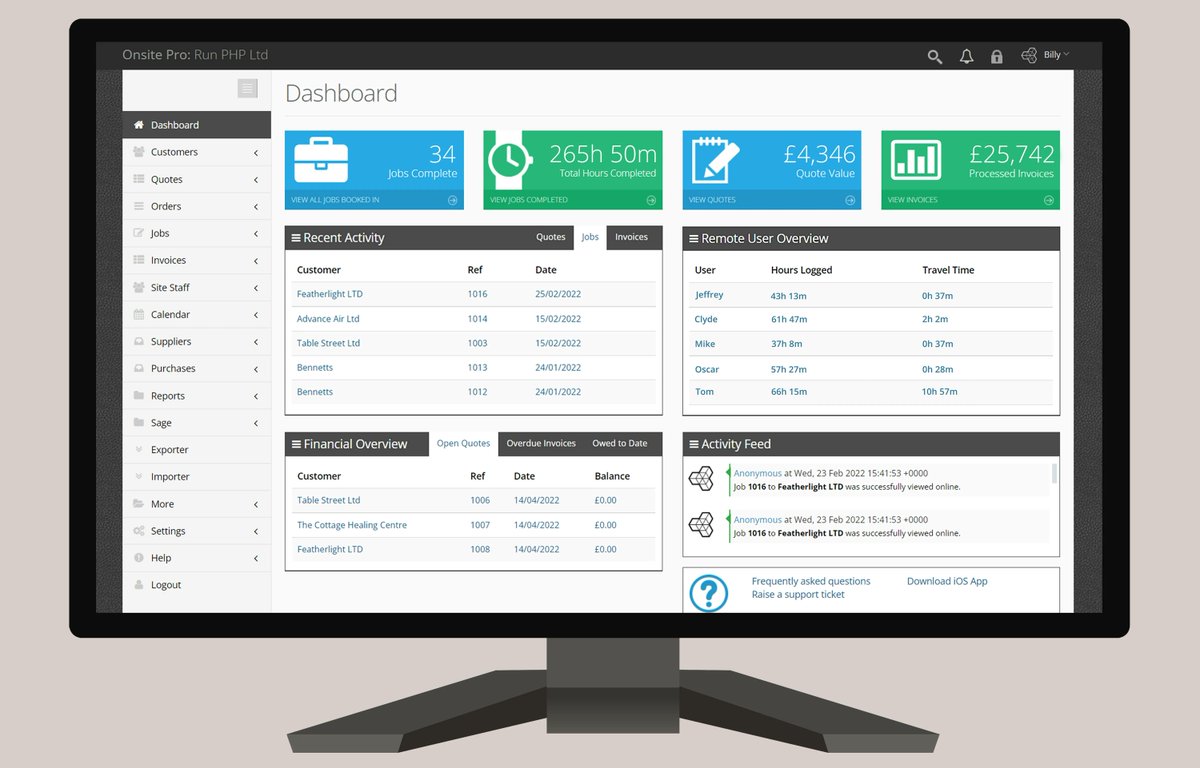 Onsite Pro is an online management software and it was created to be a fast, easy, and intuitive way to create jobs, quotes, and invoices for your employees and Customers. Why not give it a try with a 14-day trial today at onsitepro.co.uk ? #SmallBusiness #jobsheets